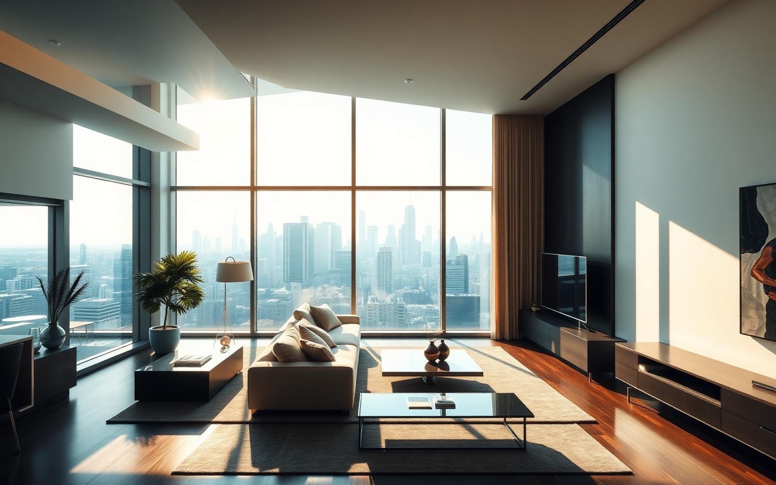 Interior de imóvel premium
